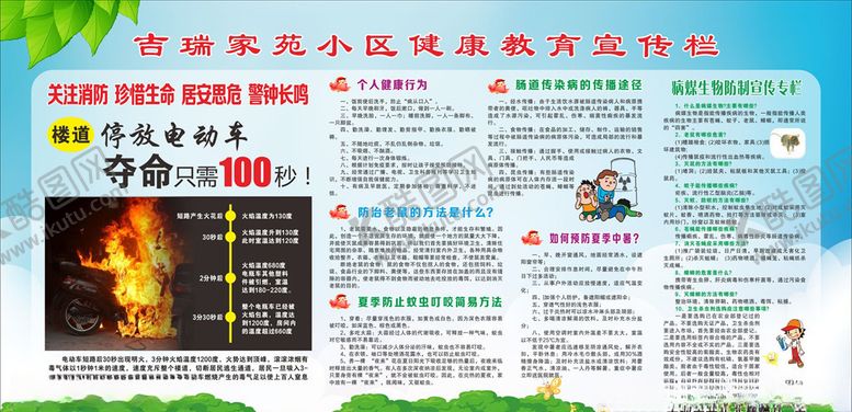 编号：38723605010529405043【酷图网】源文件下载-健康教育宣传栏