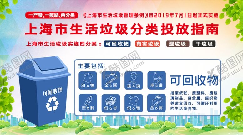 编号：17937409241113458658【酷图网】源文件下载-垃圾分类