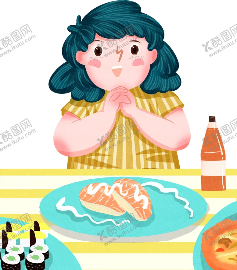 编号：82311312100207436569【酷图网】源文件下载-女孩吃东西