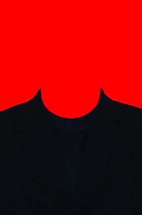 西装证件照模板