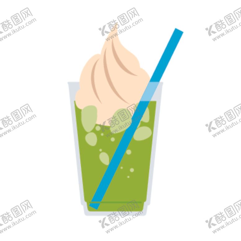 编号：71967110032234357924【酷图网】源文件下载-夏日冷饮矢量插画