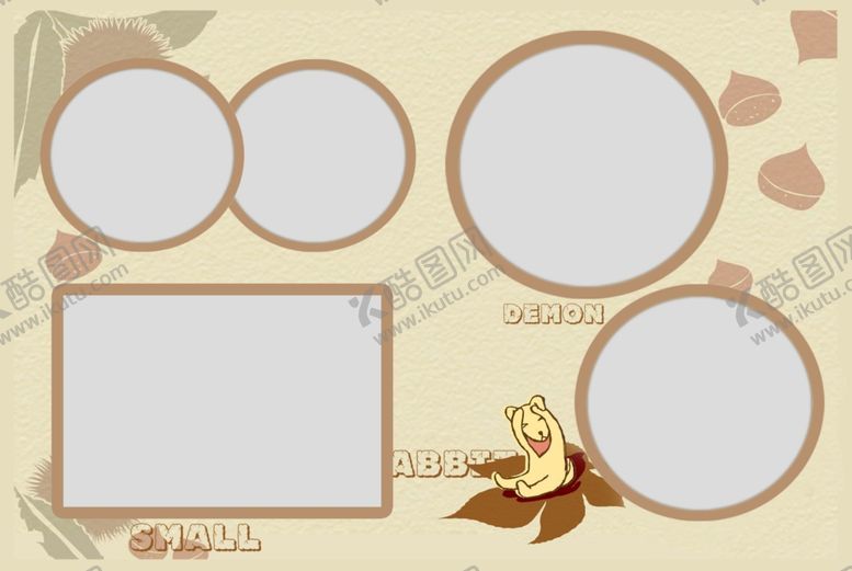 编号：70793910051649388155【酷图网】源文件下载-相册边框设计模板