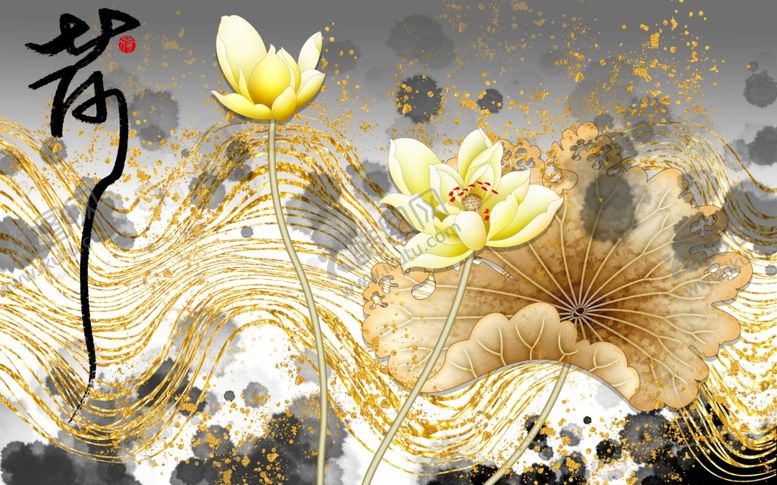 编号：58698709271934042425【酷图网】源文件下载-轻奢装饰画