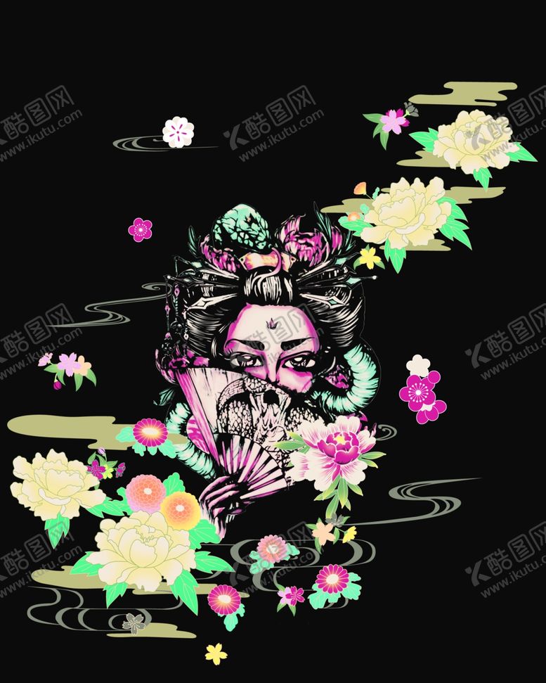 编号：78001306171646271956【酷图网】源文件下载-荷花戏子