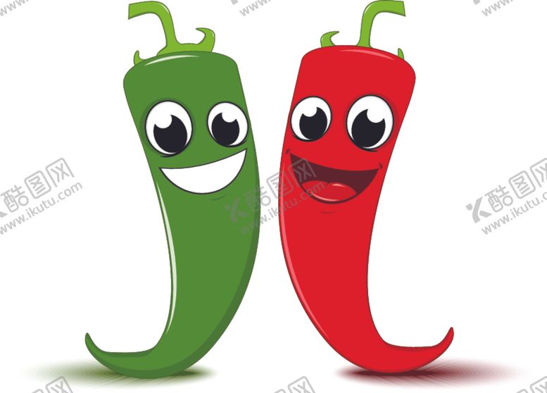 编号：97530310090335053115【酷图网】源文件下载-卡通辣椒