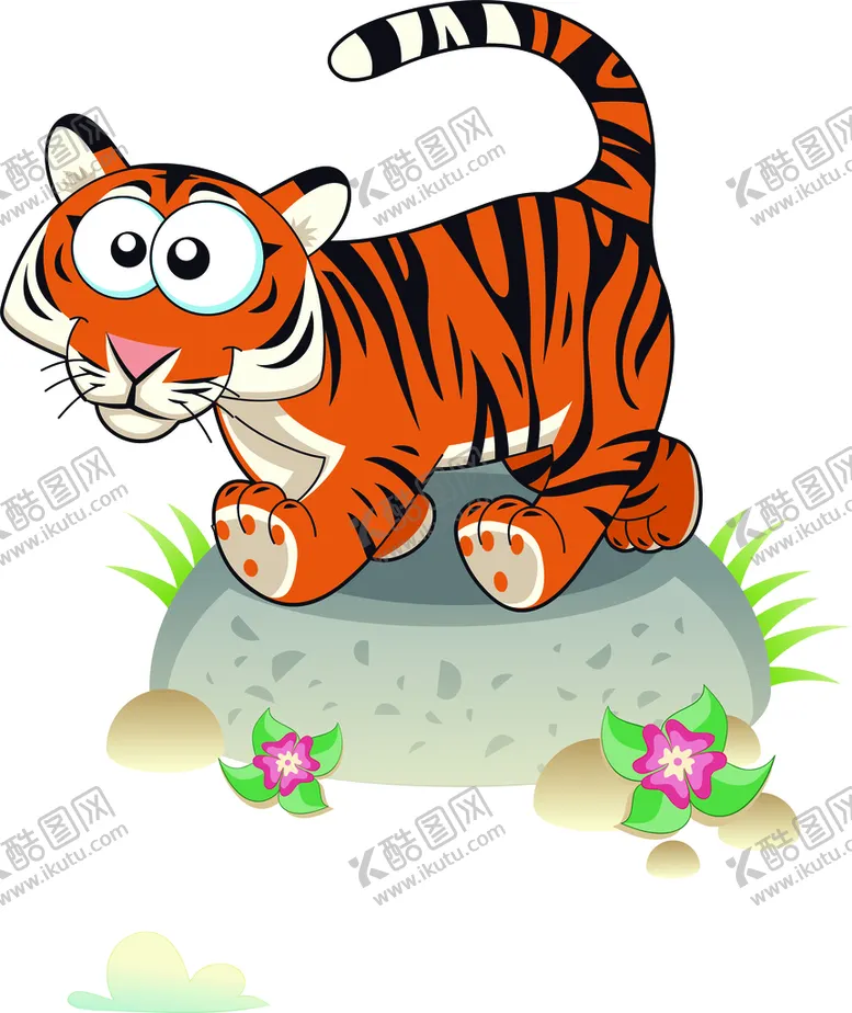 编号：70916309212100240978【酷图网】源文件下载-手绘卡通虎 