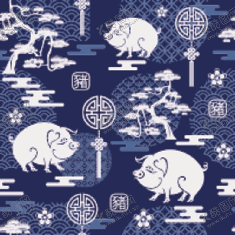 编号：74258307030033185311【酷图网】源文件下载-底纹拼花