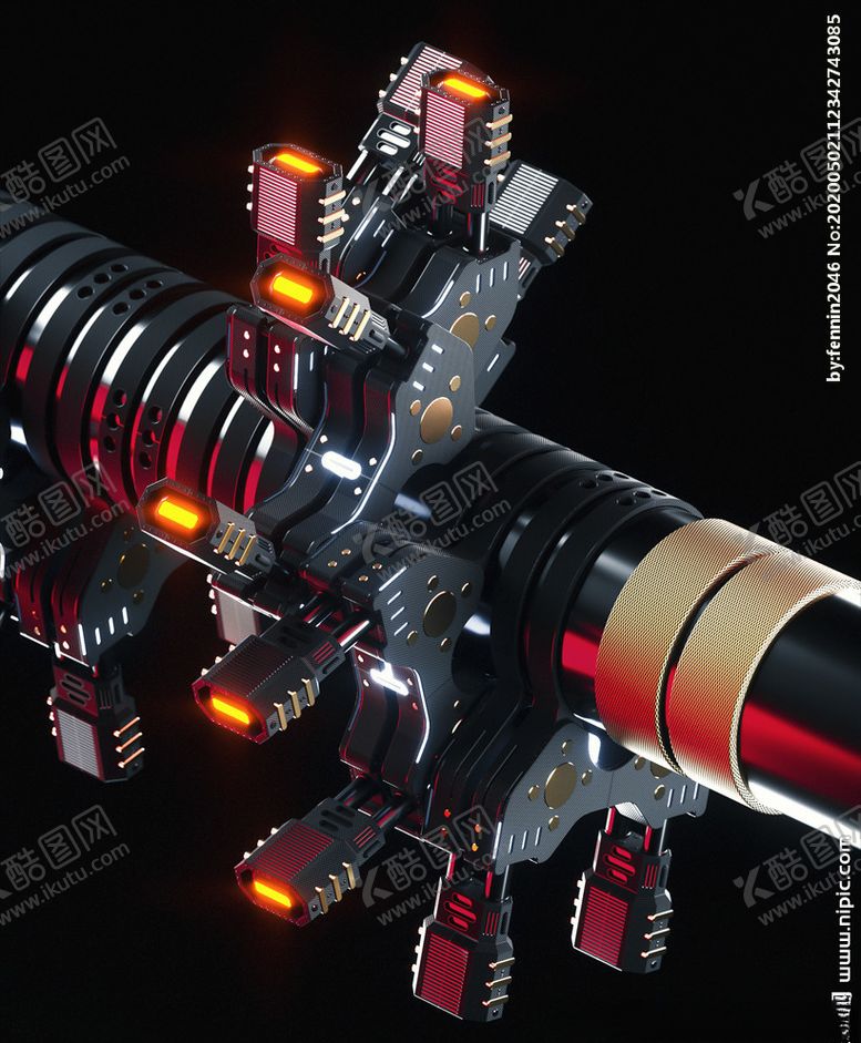 编号：25758009290531379192【酷图网】源文件下载-C4D特效设计科幻场景