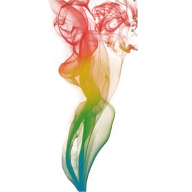 彩色烟雾免扣图案