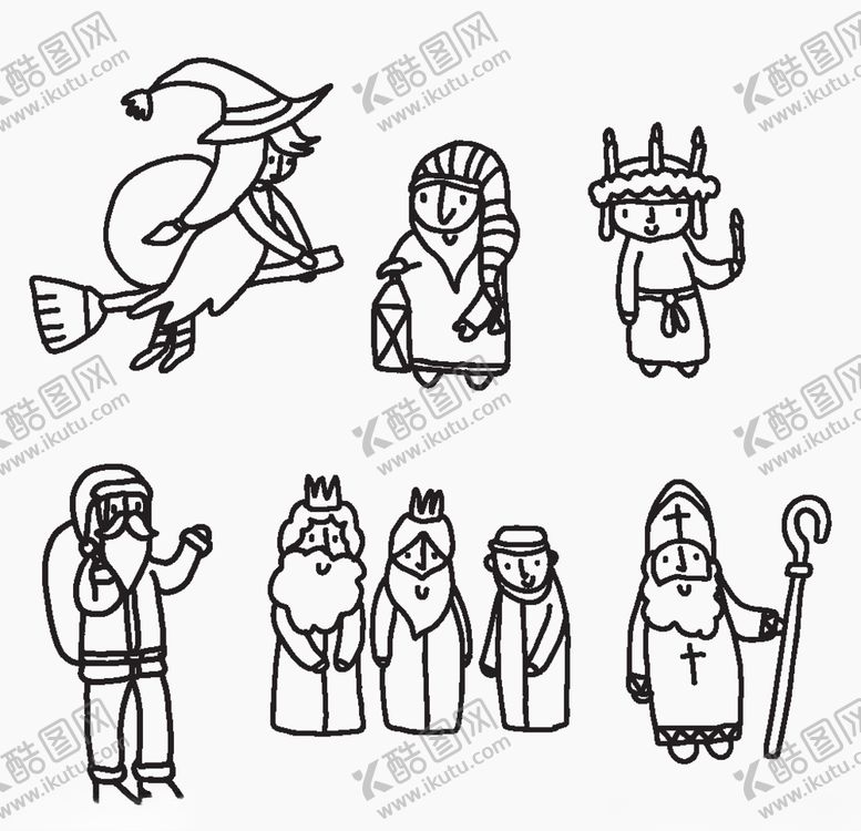 编号：79784509262049034381【酷图网】源文件下载-矢量人物素材