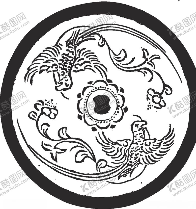 编号：60916210301458193921【酷图网】源文件下载-镂空花图案