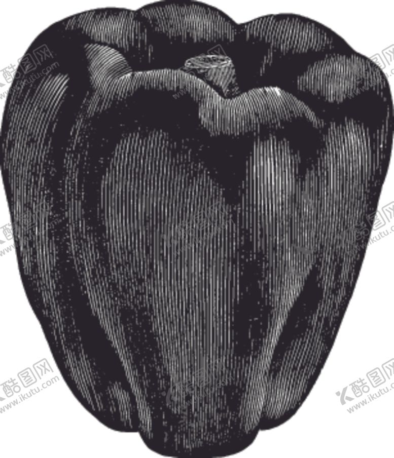 编号：92847209251039186751【酷图网】源文件下载-素描手绘蔬菜