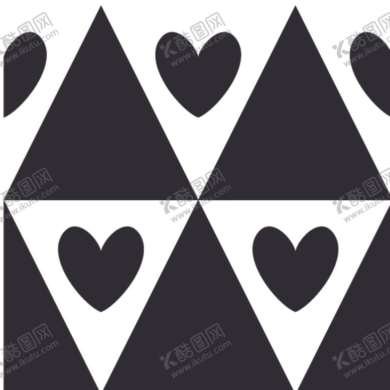 编号：96952910241128411752【酷图网】源文件下载-黑白简约花纹图案设计