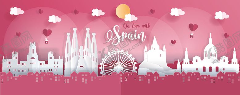 编号：67908509292050344703【酷图网】源文件下载-城市剪纸