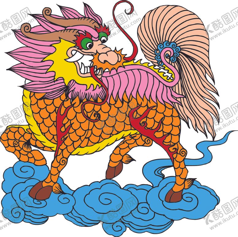 编号：60448512150601019719【酷图网】源文件下载-吉祥动物