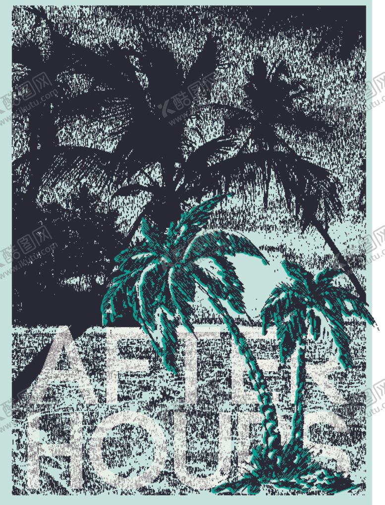 编号：73239109151030205904【酷图网】源文件下载-椰子树海岛