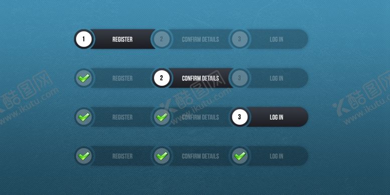 编号：88414909281227443913【酷图网】源文件下载-复古写实界面选项按钮