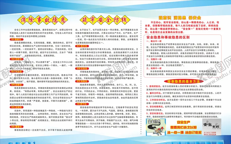编号：12504205101117163745【酷图网】源文件下载-安全生产隐患知识