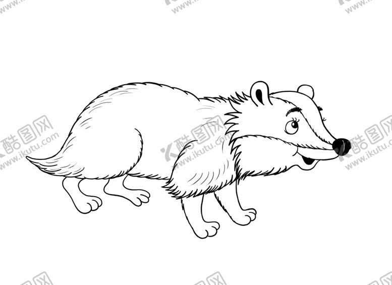 编号：41851110210307041108【酷图网】源文件下载-手绘卡通动物