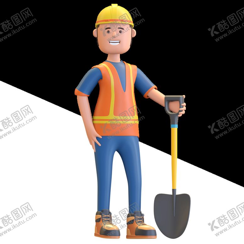 编号：92840709210403540752【酷图网】源文件下载-卡通工人