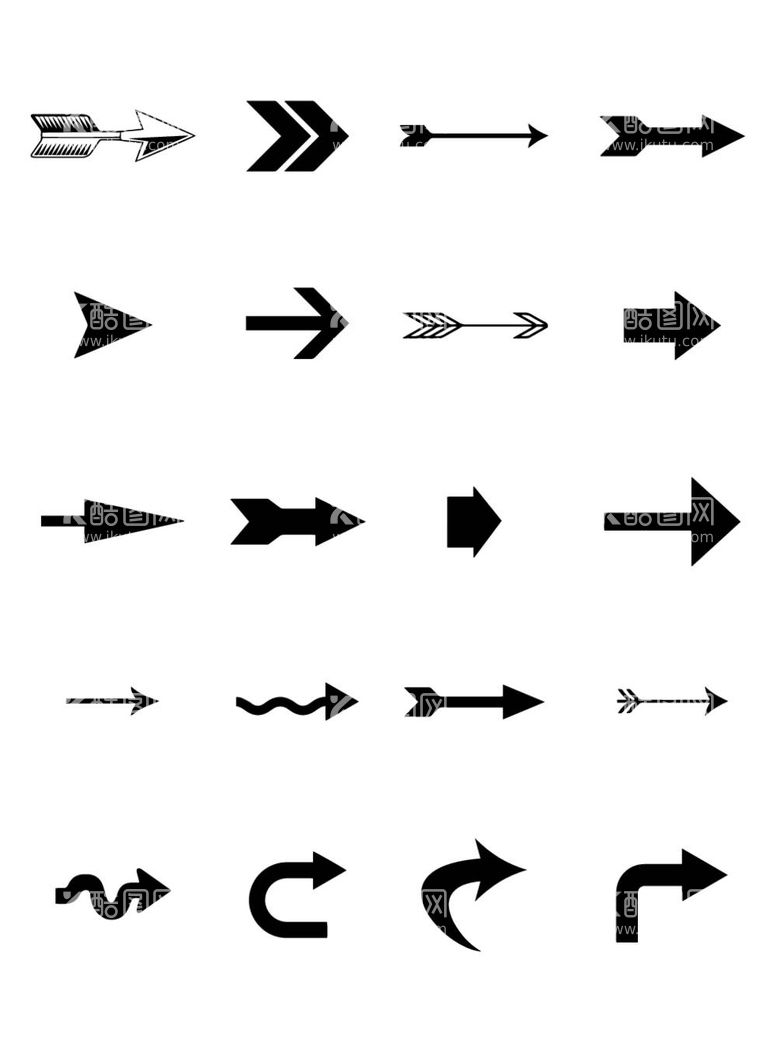 编号：14866712040345361636【酷图网】源文件下载-箭头