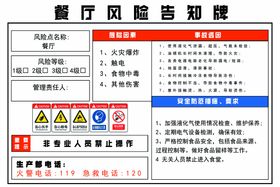 皮带机风险告知牌