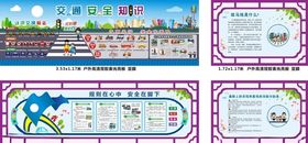 交通安全知识展板
