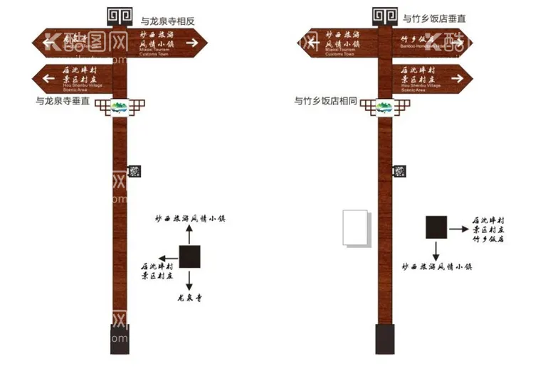 编号：10630601191840259710【酷图网】源文件下载-景区导向牌