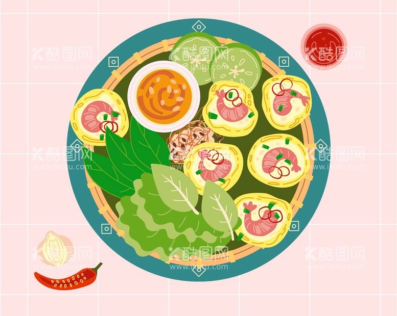 编号：58406411131303328357【酷图网】源文件下载-食物插画  