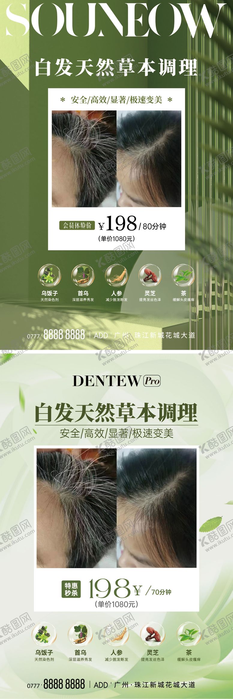 编号：82774211181452326875【酷图网】源文件下载-植物染发海报