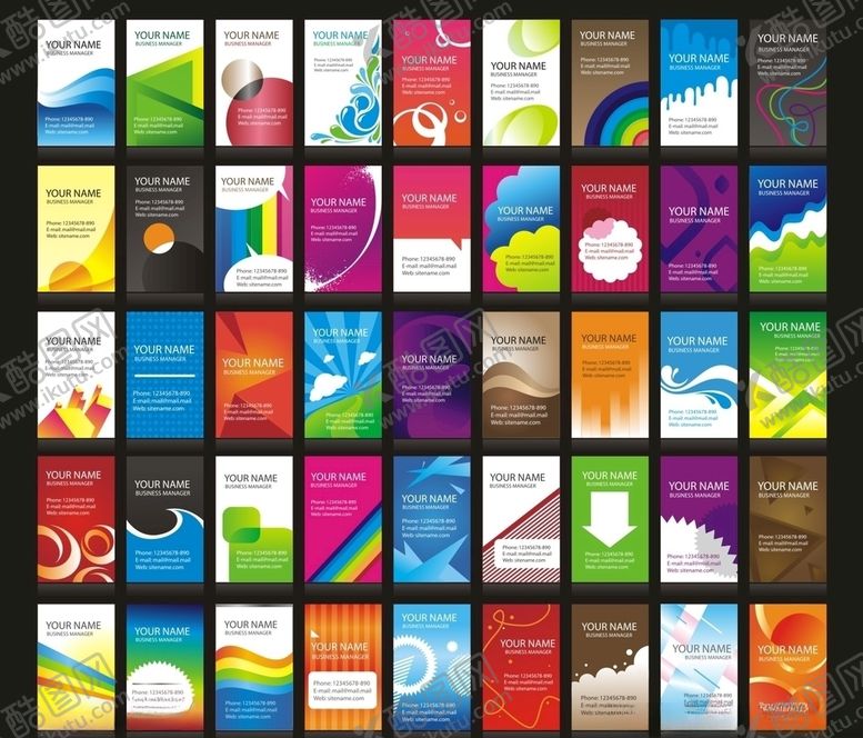 编号：53480309161854044462【酷图网】源文件下载-简约名片