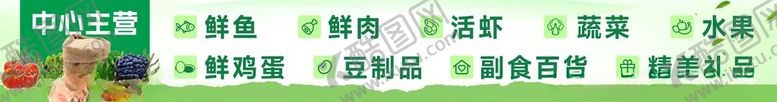 编号：55655701260404347784【酷图网】源文件下载-生鲜广告