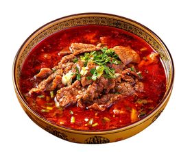 香辣牛肉汤png
