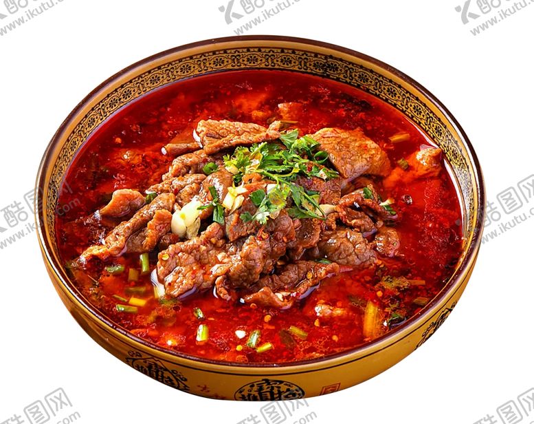 编号：76800304021725343707【酷图网】源文件下载-香辣牛肉汤png