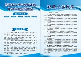 机动车登记服务站查验工作流程