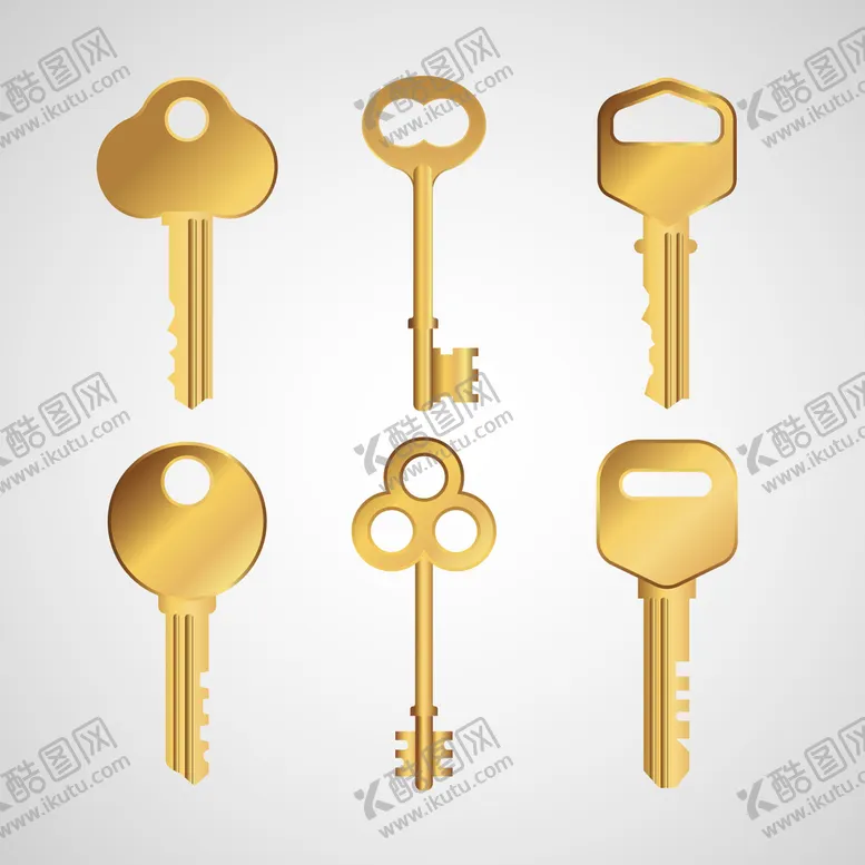 编号：84642502060043281312【酷图网】源文件下载-钥匙