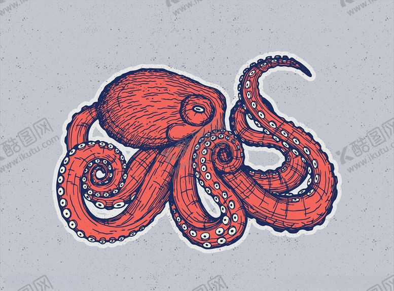 编号：81267609241043583898【酷图网】源文件下载-章鱼