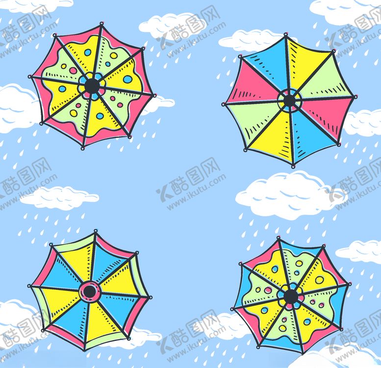 编号：35498410051922423011【酷图网】源文件下载-卡通伞