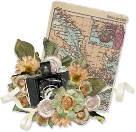 复古欧式婚礼装饰图案