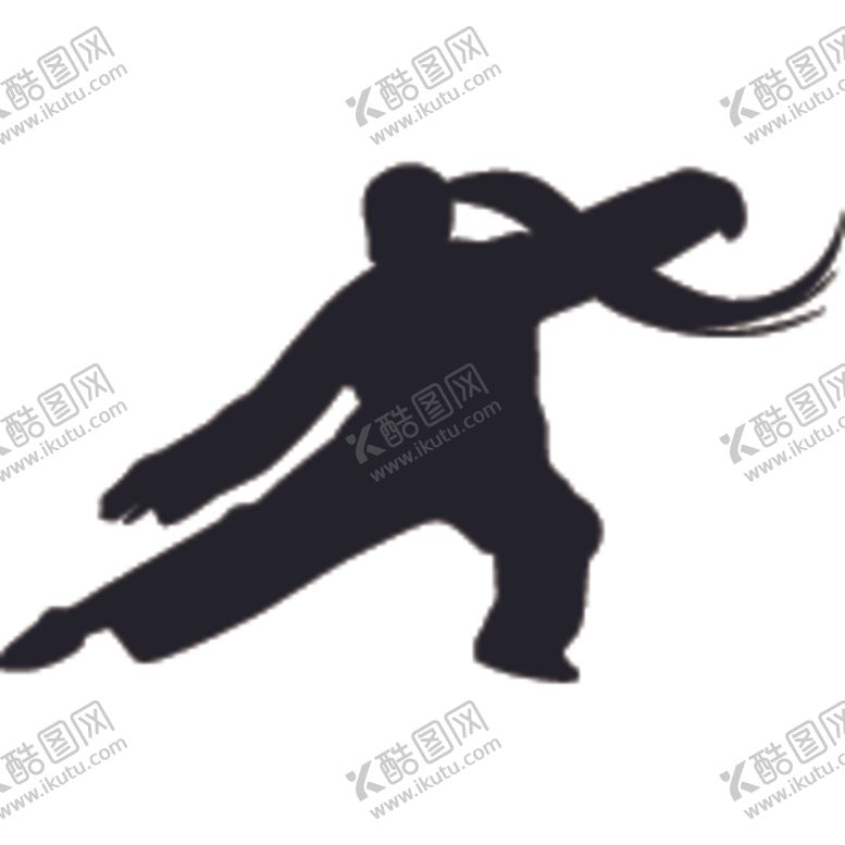 编号：87143705130948456690【酷图网】源文件下载-武术格斗剪影