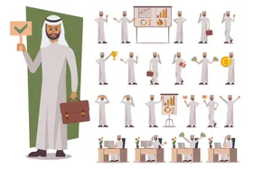 精英白领人物图库