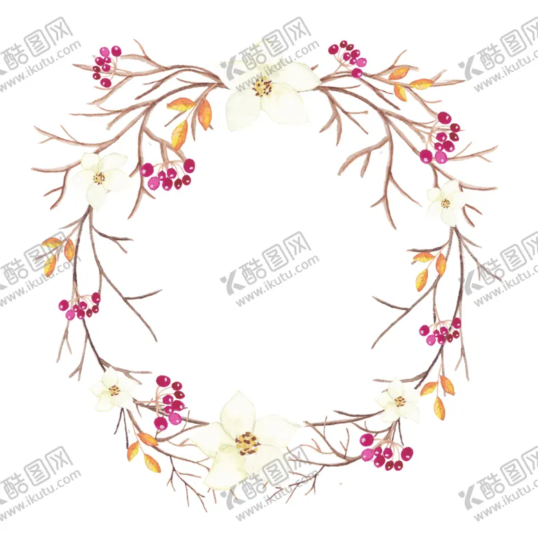 编号：89912006170605178991【酷图网】源文件下载-花环