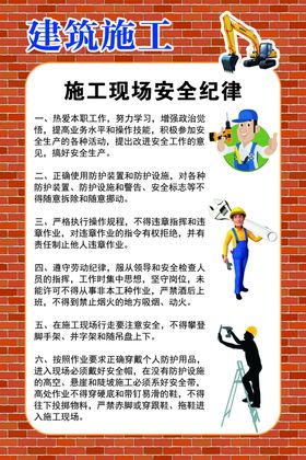 施工现场安全纪律