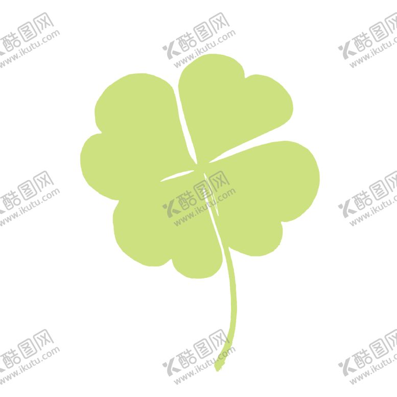编号：24256307070658046086【酷图网】源文件下载-四叶草元素