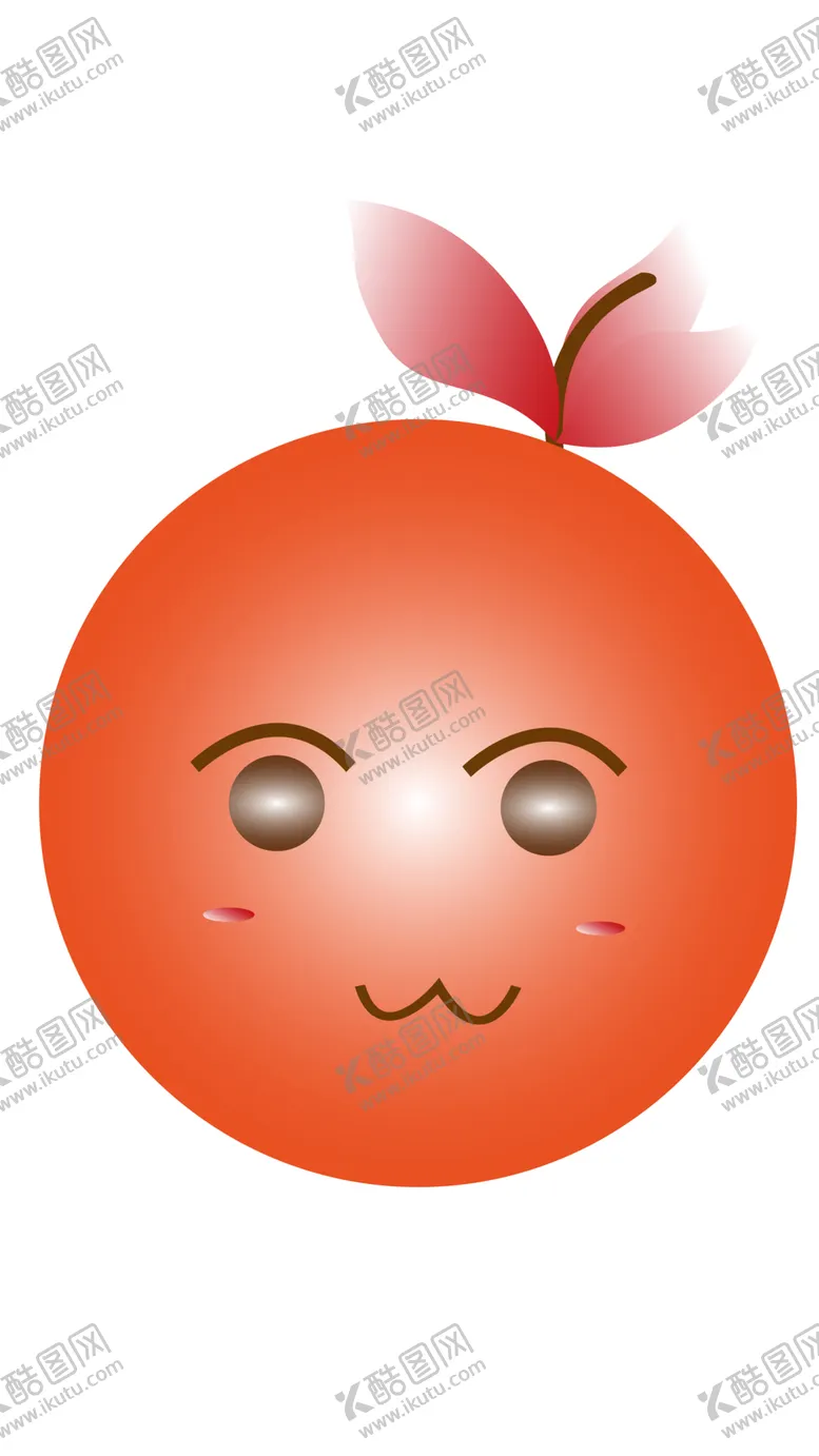编号：92630610220057046704【酷图网】源文件下载-可爱橙子