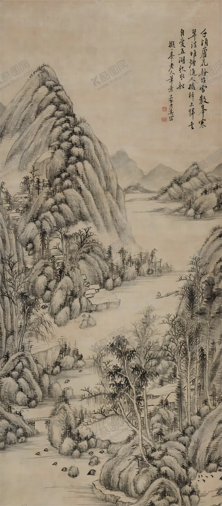 编号：69045801190357589450【酷图网】源文件下载-山水画