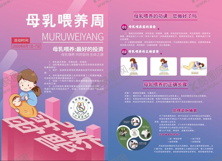 编号：63274109281101309537【酷图网】源文件下载-母乳喂养彩页