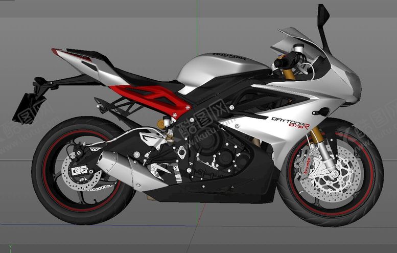 编号：15018610270621551984【酷图网】源文件下载-摩托车建模