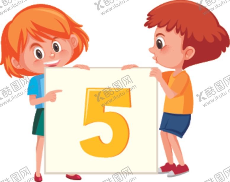 编号：77216609280537451408【酷图网】源文件下载-卡通数字卡片