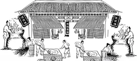 古法波波糖制作图